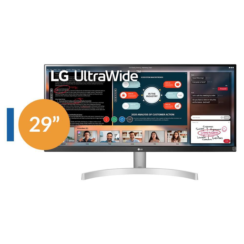 Monitor Lg 29WN600-W Ips / 29 image number 0.0