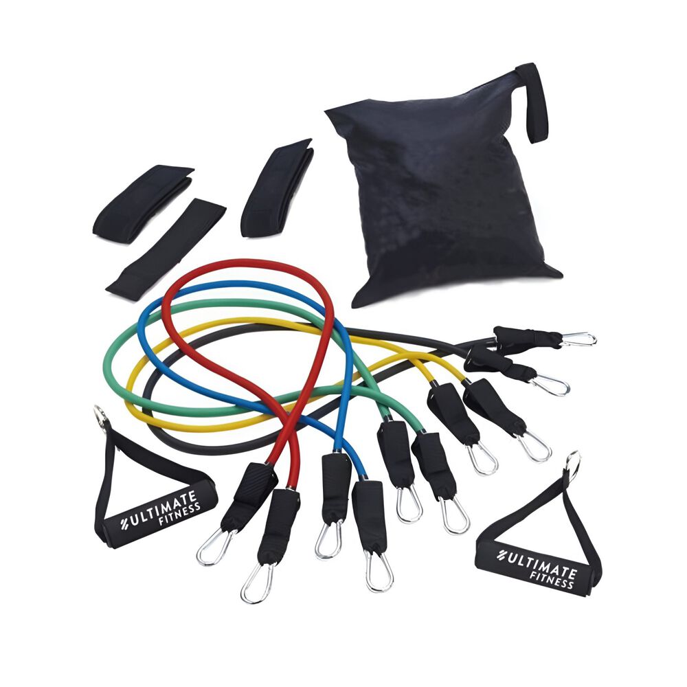 Set De Tubos El&aacute;sticos De Resistencia - 11 Piezas image number 0.0