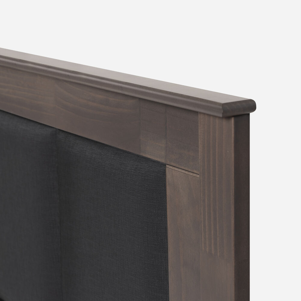 Cama Europea Rosen New Style 4 Plus / 1.5 Plazas / Base Normal  + Respaldo Rachel Gris image number 3.0