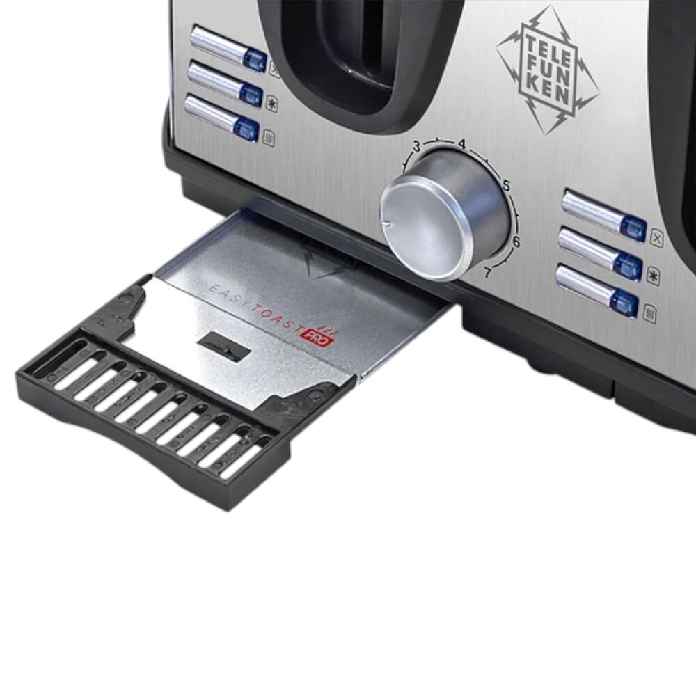 Tostador Eléctrico Doble (4en1) Easy Toast Pro Inox 1450w image number 8.0
