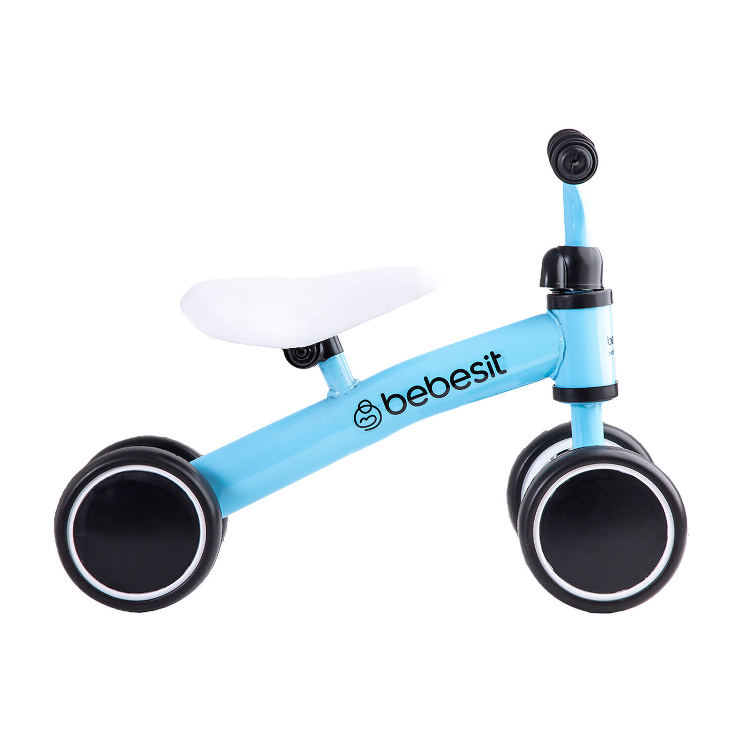 Bicicleta Triciclo Aprendizaje 4 Ruedas Xt02 Azul Bebesit image number 2.0