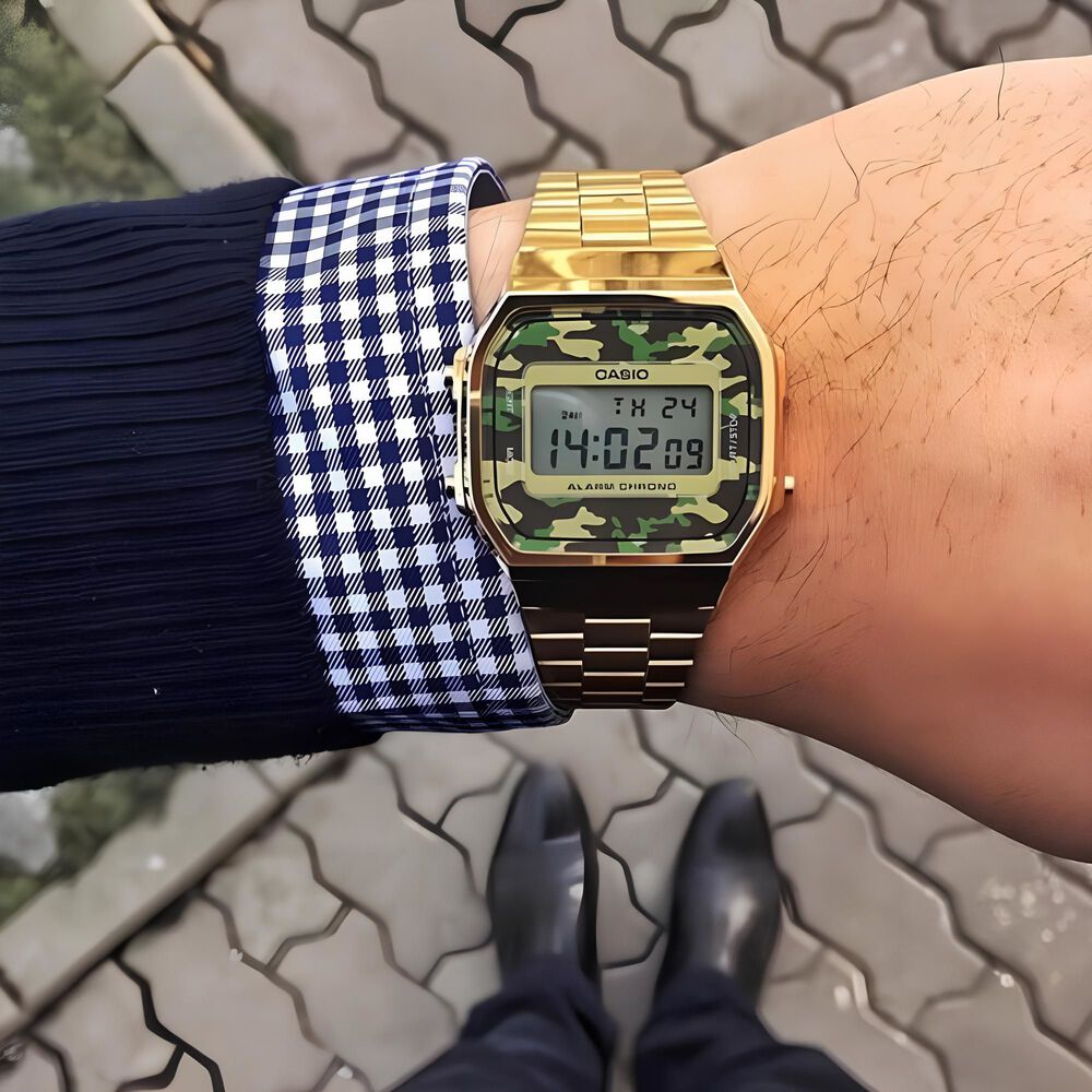 Reloj A-168wegc-3 Vintage Digital Metal image number 6.0