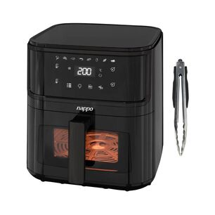 Freidora De Aire Nappo Digital 8 Litros 1500w Luz Interior