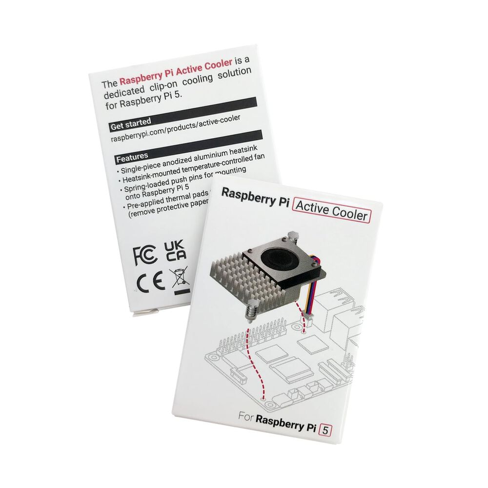 Ventilador Oficial Para Raspberry Pi 5 Con Disipador image number 2.0