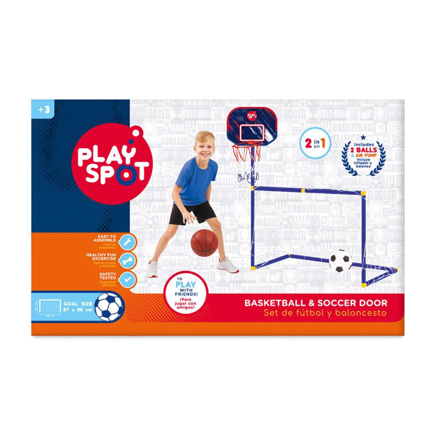 Set De Futbol Y Basquet Playspot image number 0.0