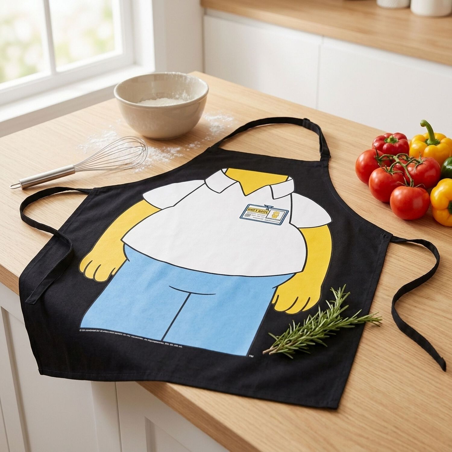 Delantal Cocina Homero Serie The Simpsons image number 3.0