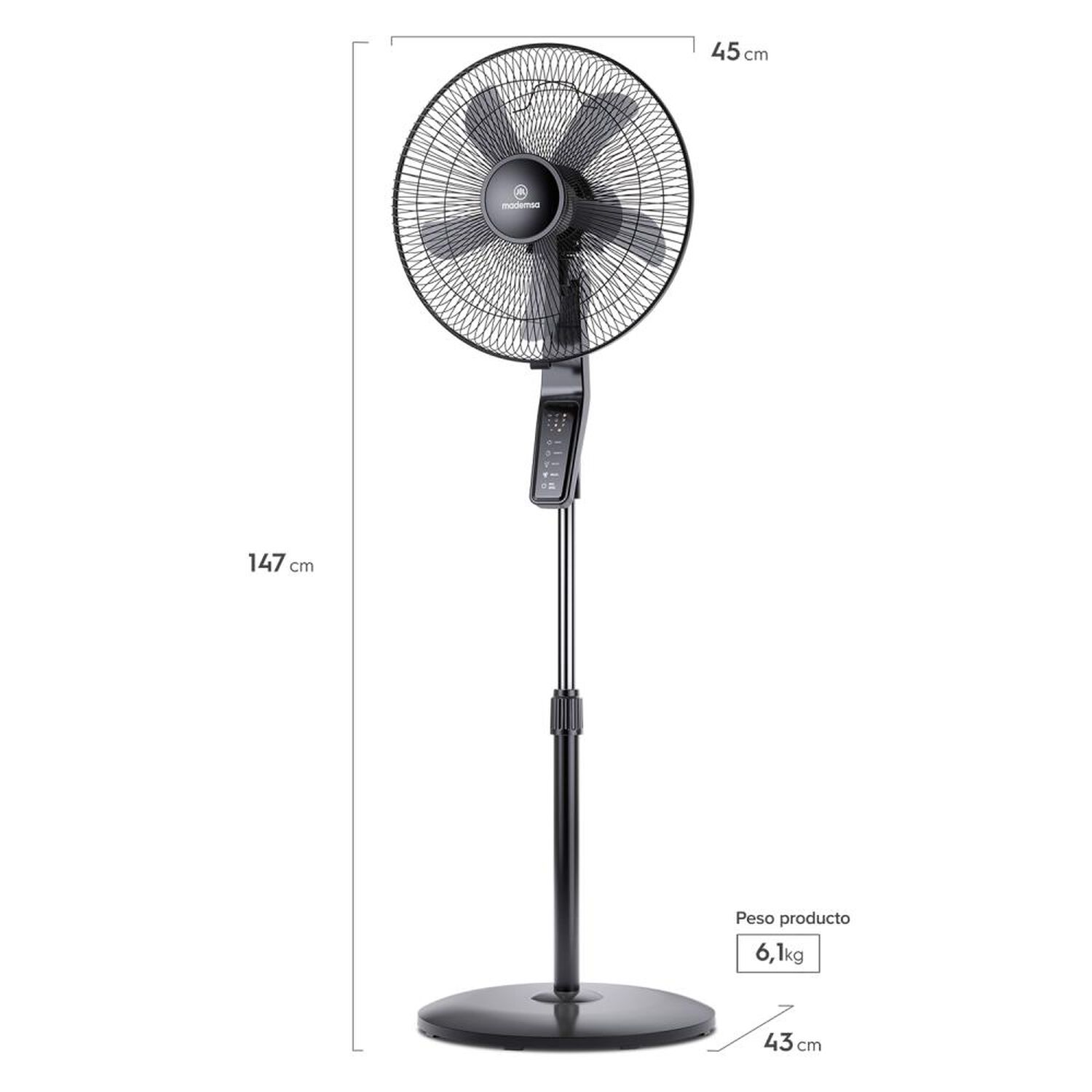Ventilador Mademsa SFM2 image number 1.0