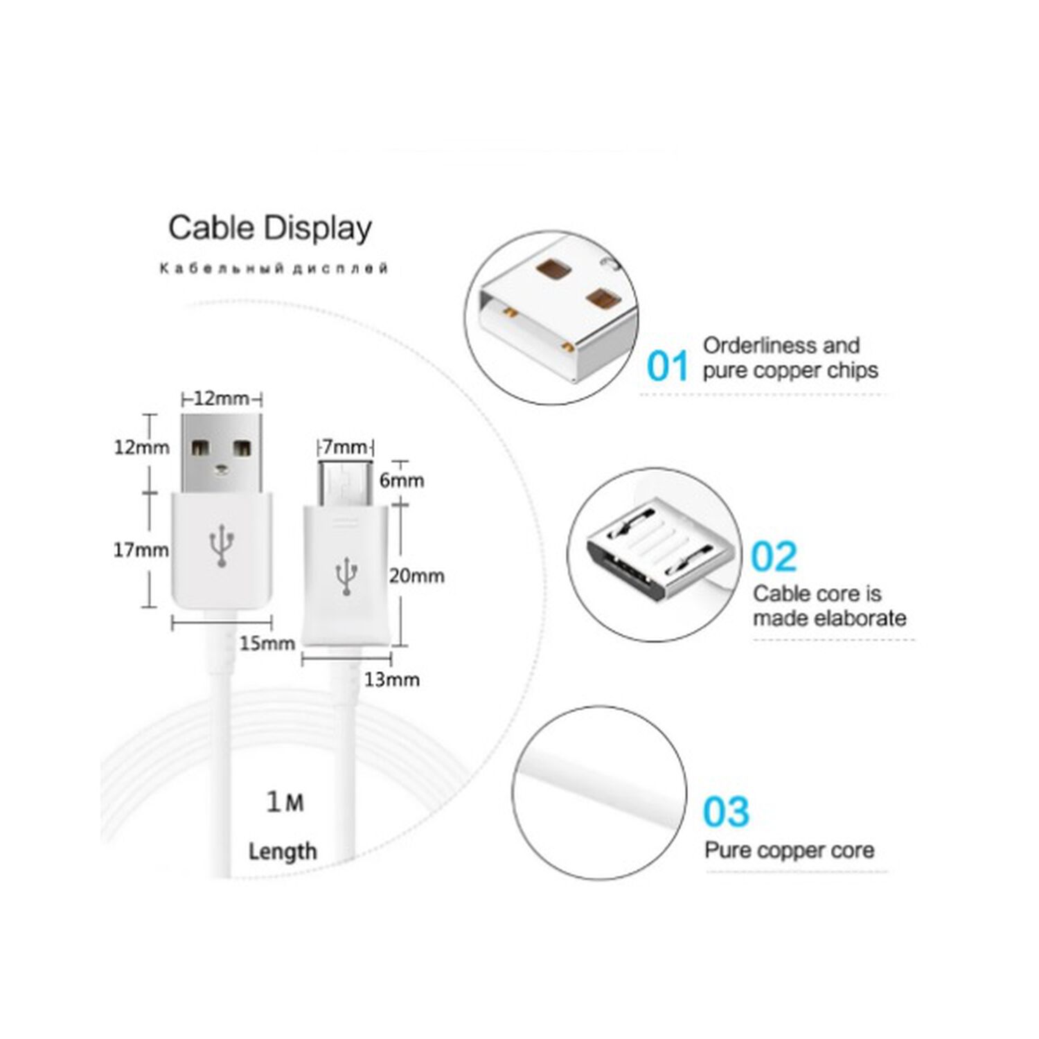 Cargador De Pared Casa Celular 1 Usb 2amp Carga R&aacute;pida Smartphone Con Cable V8 Micro Usb image number 4.0