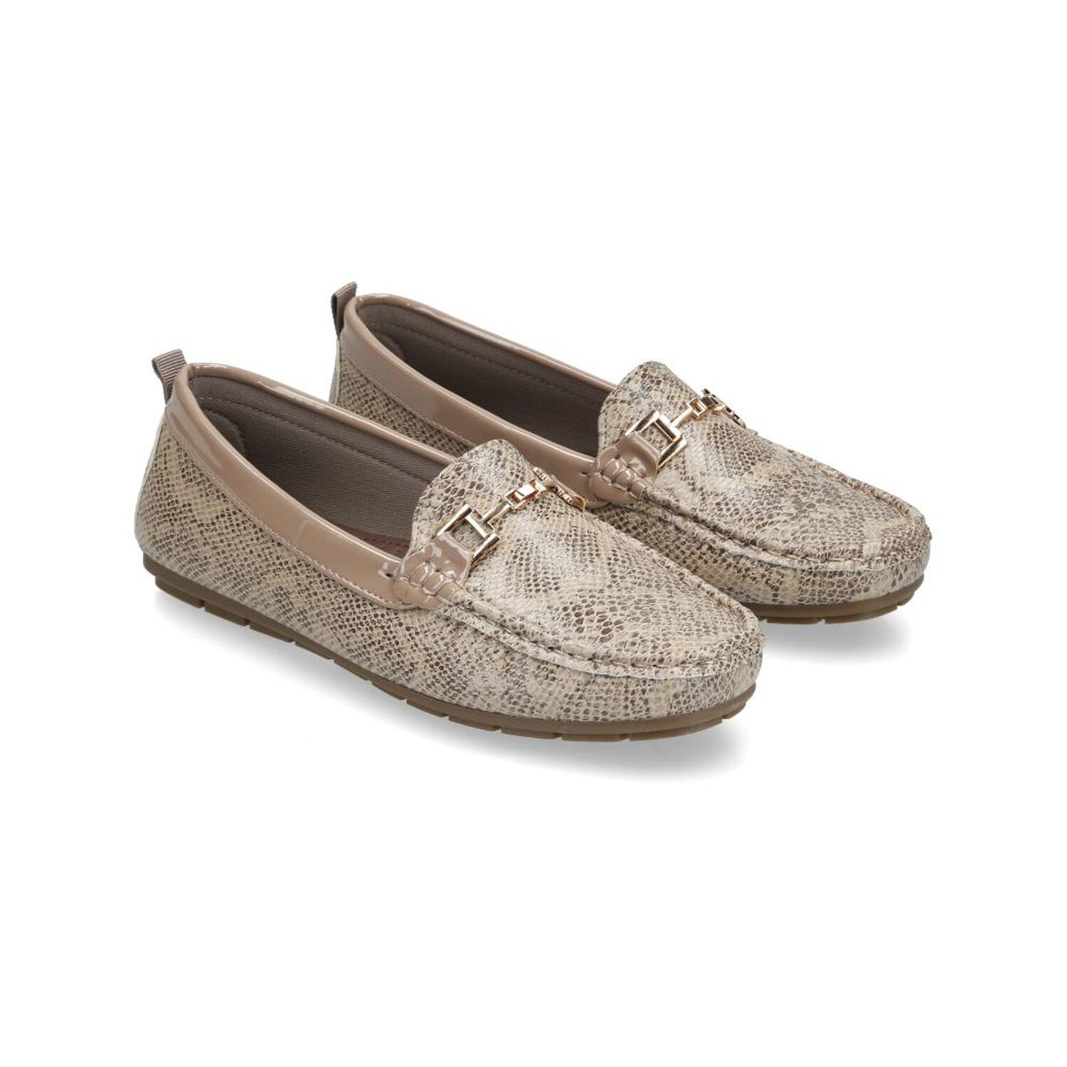 Mocas&iacute;n Mujer Geeps Taupe image number 1.0
