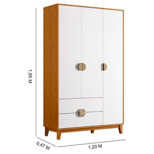 Cl&oacute;set Vekkahome Ipe / 3 Puertas / 2 Cajones