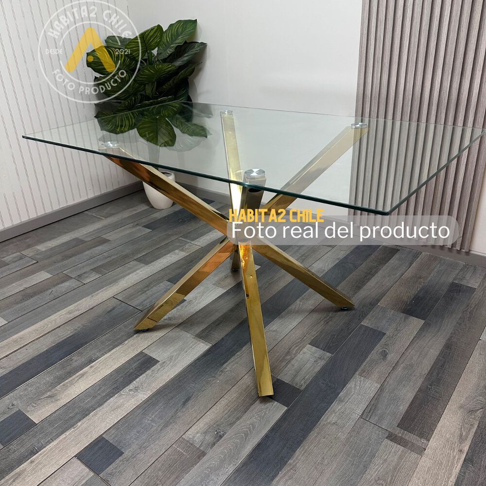 Mesa Madrid Gold 160x90 image number 4.0