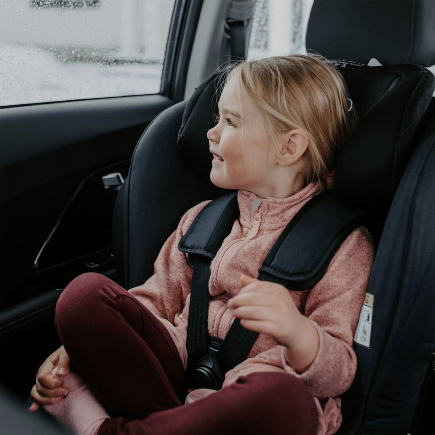 Silla De Auto A Contramarcha Minikid Negro image number 2.0