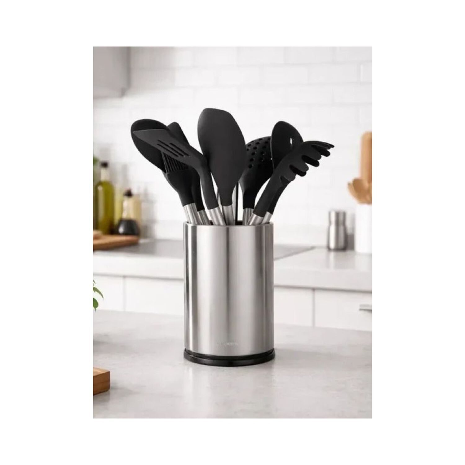 Set De Utensilios Cuisine Negro 10pzs Simple Cook image number 1.0
