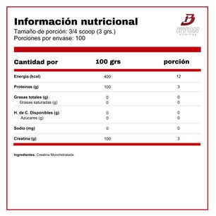 Creatina Monohidratada 300g Sin Sabor &ndash; Ostrovit