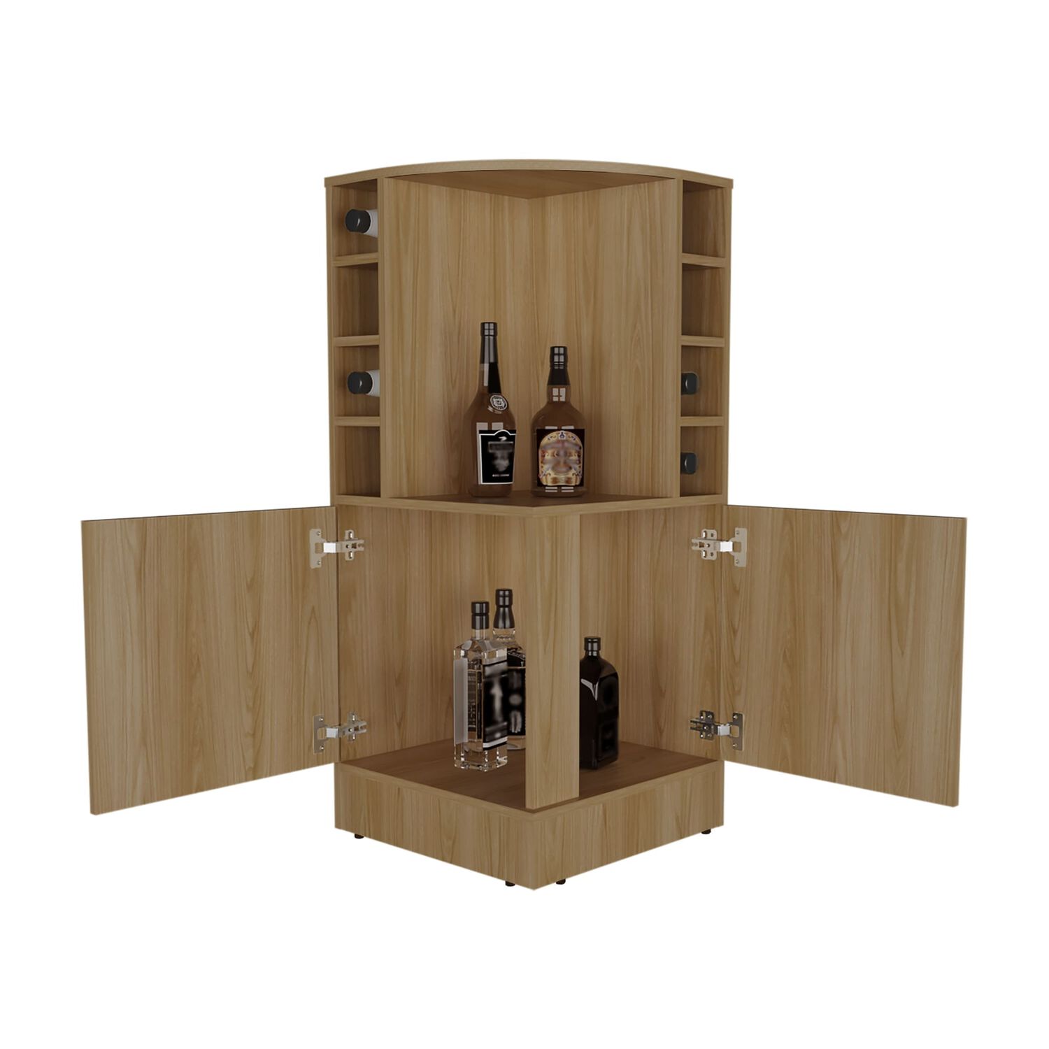 Bar Esquinero 2 Puertas Y Porta Botellas Fm-015 image number 2.0