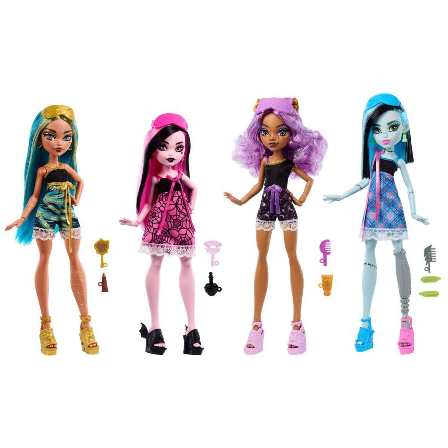 Mu&ntilde;eca Monster High Pijamas Monstruosas Sorpresa image number 0.0