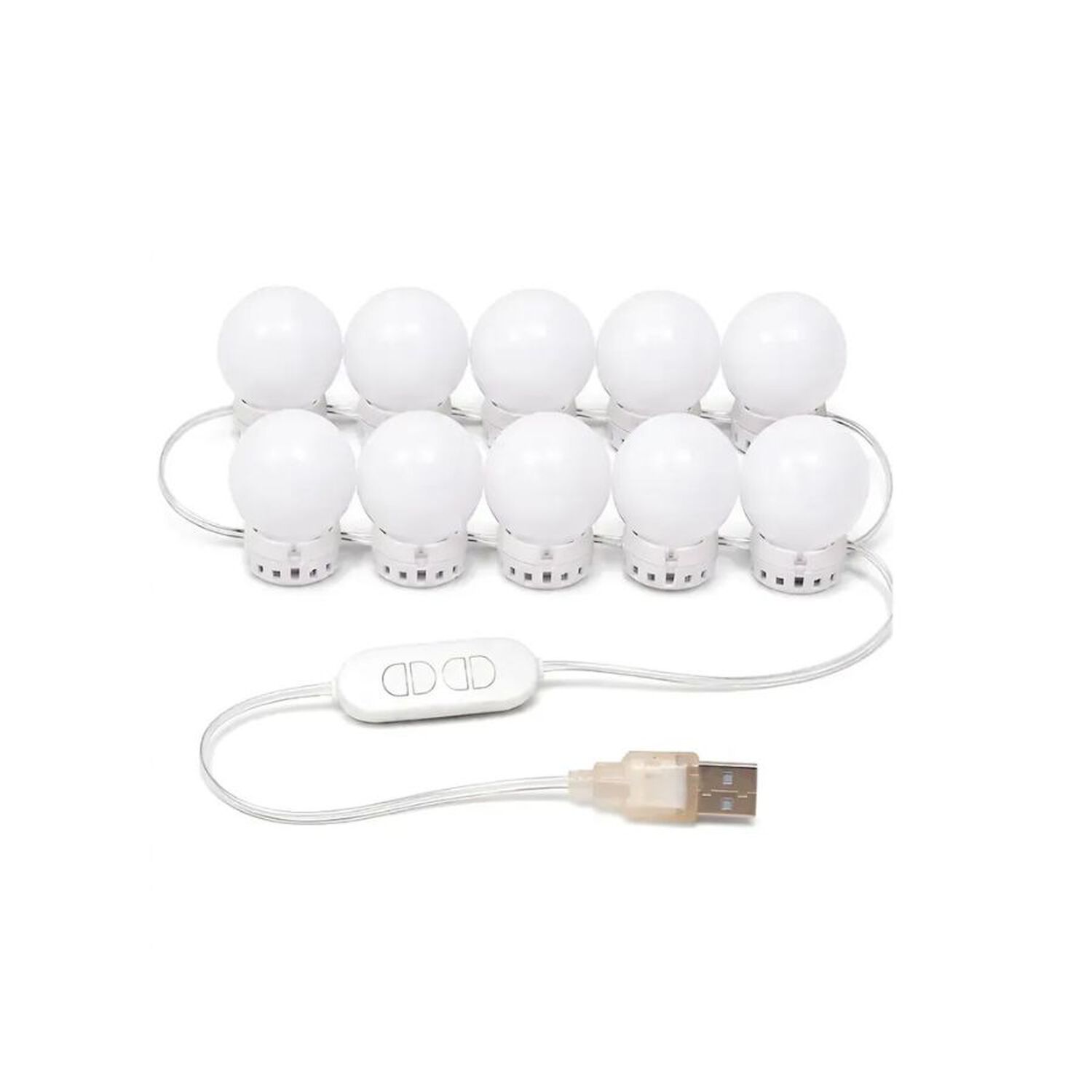 Luces Led Para Espejo Maquillaje Vanity Usb 10 Led image number 0.0
