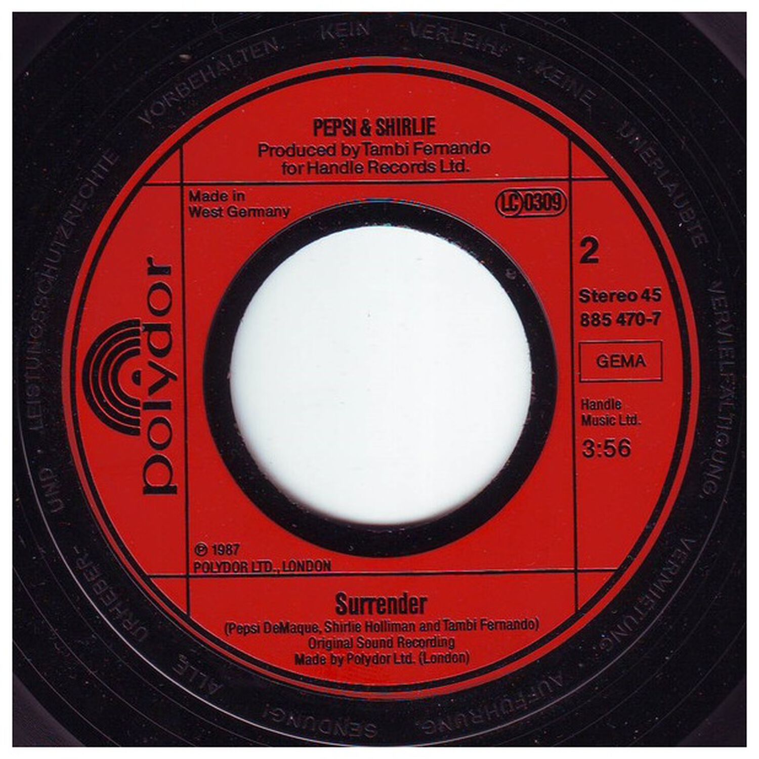 Pepsi & Shirlie - Heartache | 7" Single Usado image number 3.0