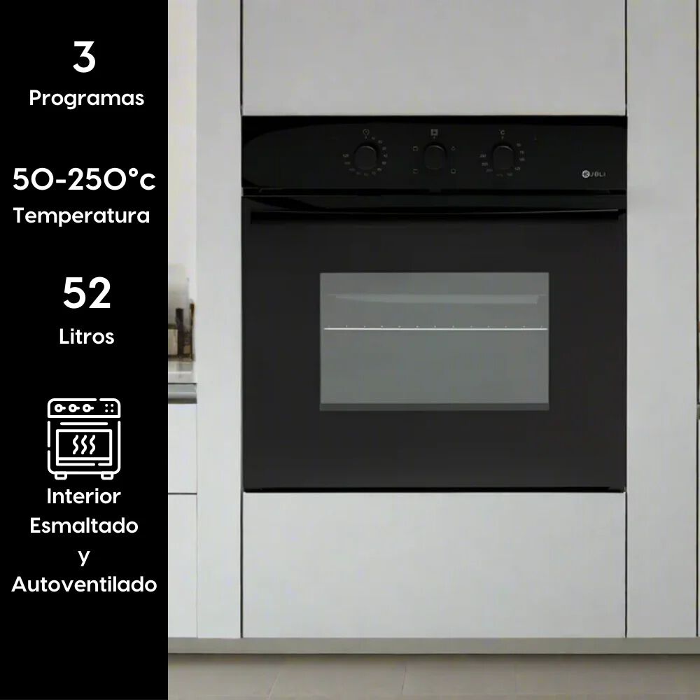 Horno Empotrado Neu Black 60 Lts Kubli image number 2.0