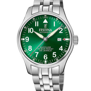 Reloj F20151/b Festina Swiss Verde Hombre Swiss Made