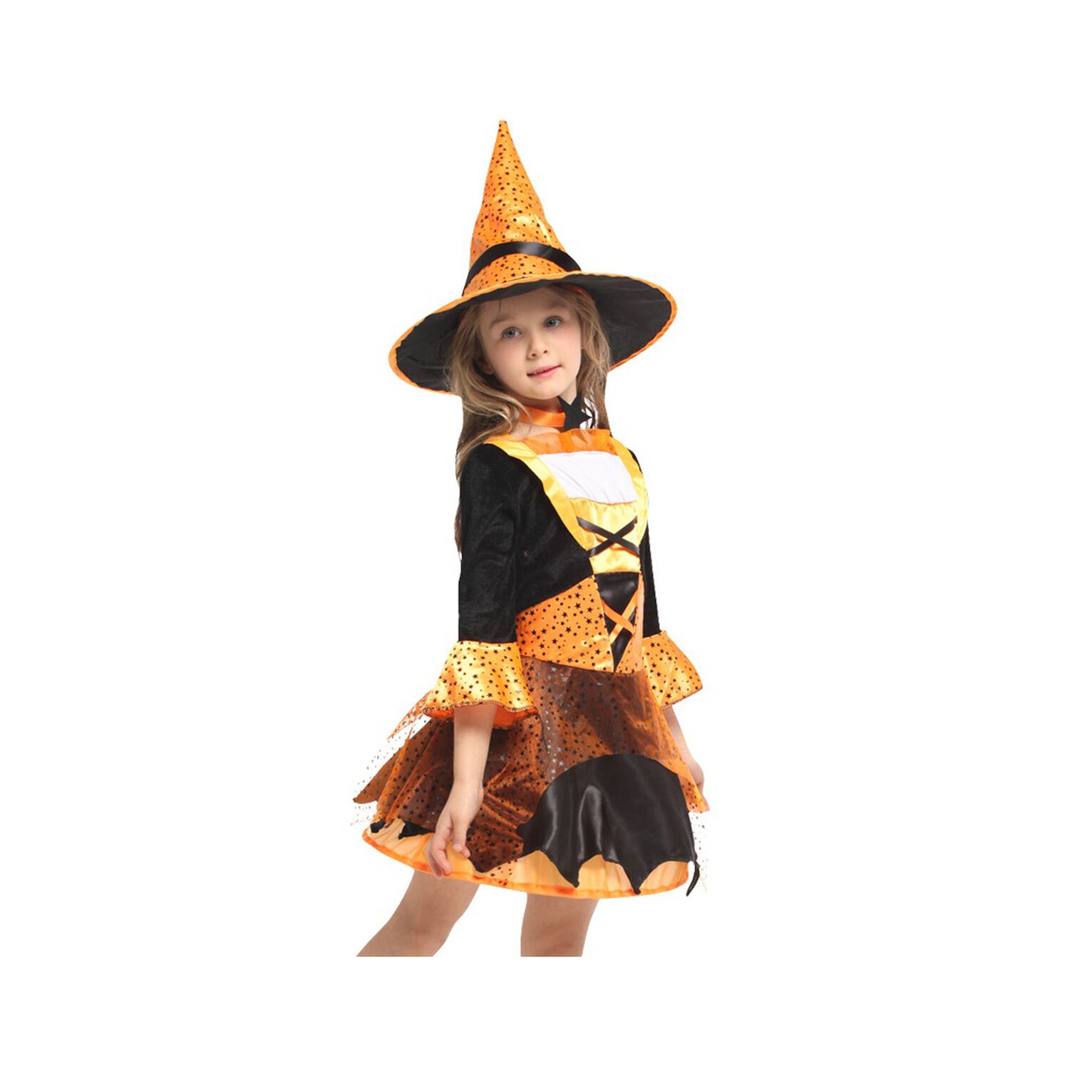 Disfraz Infantil Cosplay Bruja Calabaza image number 0.0