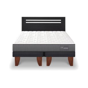 Cama Europea Cic Anatomic / 2 Plazas / Base Dividida + Respaldo