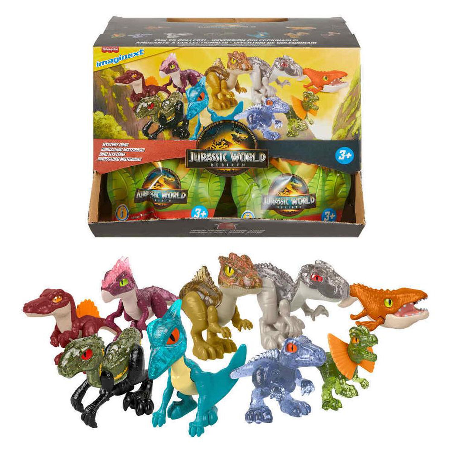 Dinosaurio De Juguete Jurassic World Baby Dino image number 5.0