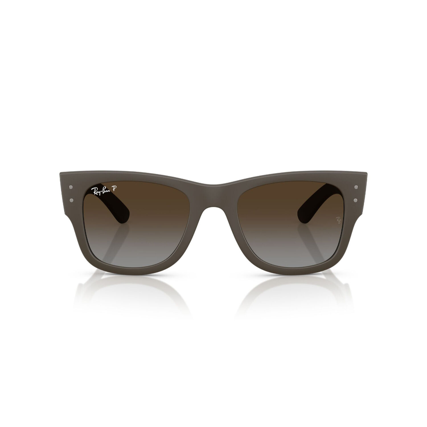 Lentes De Sol Mega Wayfarer Liteforce Marr&oacute;n Polarizados Ray-ban image number 0.0