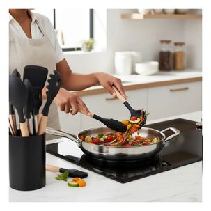 Juego De Utensilios De Cocina Silicona Antiadherente 12pcs
