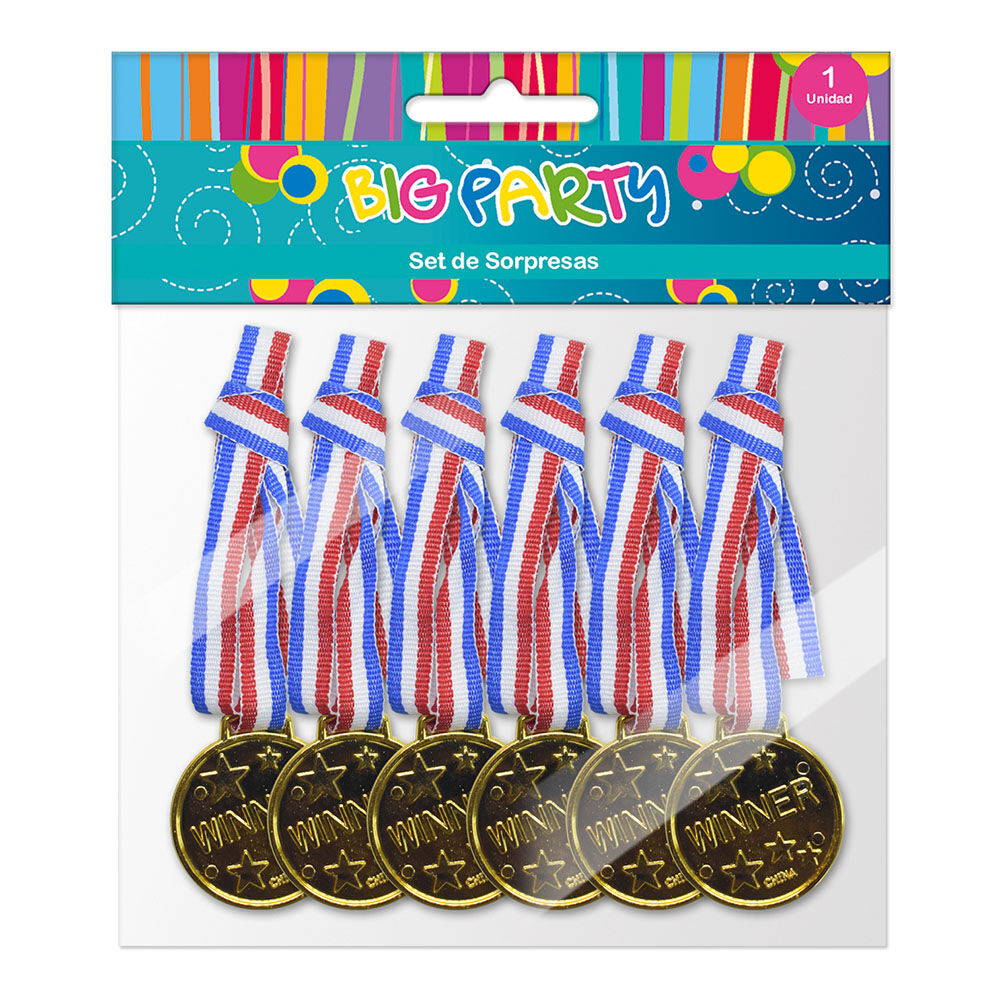 Set Sorpresas 6 Medallas image number 0.0