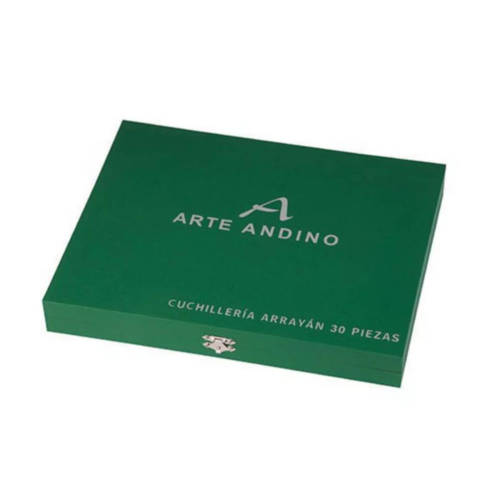 Set De Cuchilleria Elegante 30 Piezas Clasicas Arte Andino image number 2.0