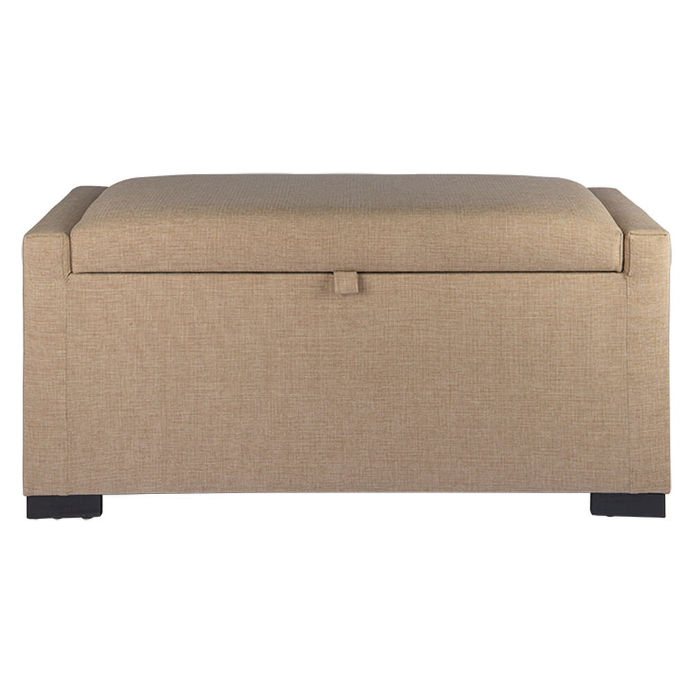 Banqueta Con Baúl Leyzy Beige Delta 40x55x105 Cm Máxima Design image number 0.0