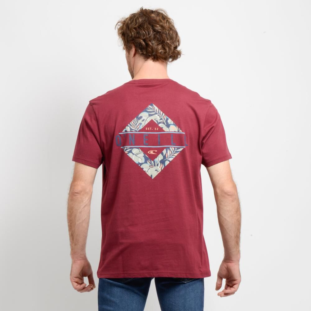 Polera Manga Corta Cuello Redondo Hombre O'neill image number 3.0
