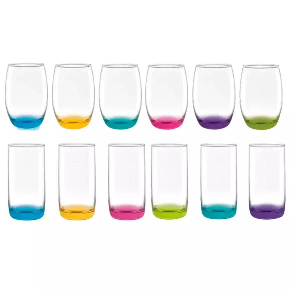 Pack 6 Vasos Altos Modelos Monterrey + 6 Mikonos Fondo Cristar image number 0.0