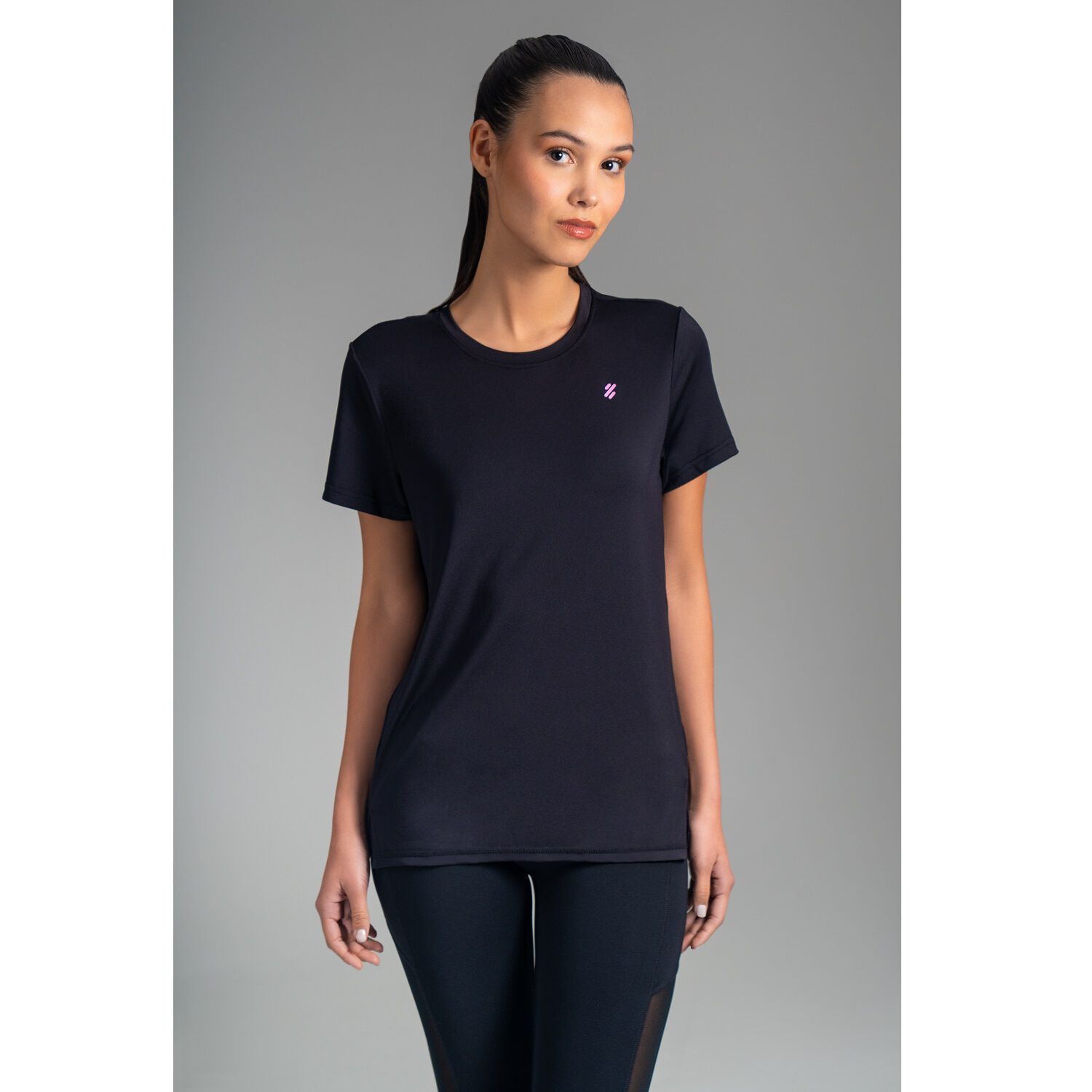 Ultimate Polera Mc Sport Mujer Black - Xs image number 0.0