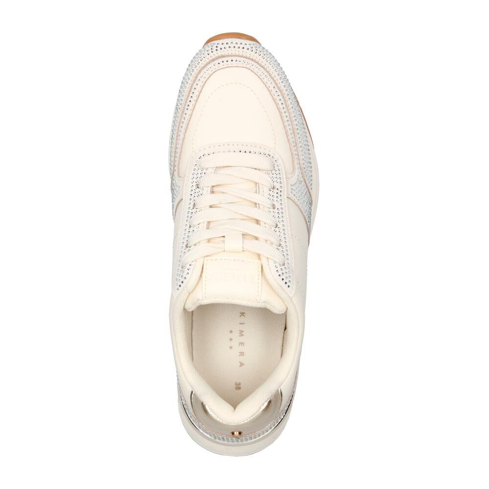 Zapatilla Urbana Mujer Kimera Beige image number 4.0