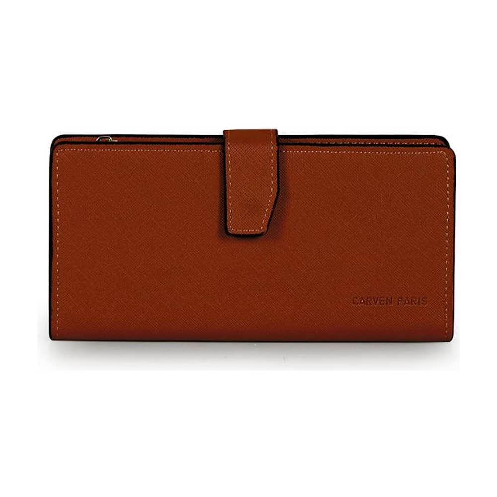 Billetera Mujer Vesta Caf&eacute; Carven image number 4.0