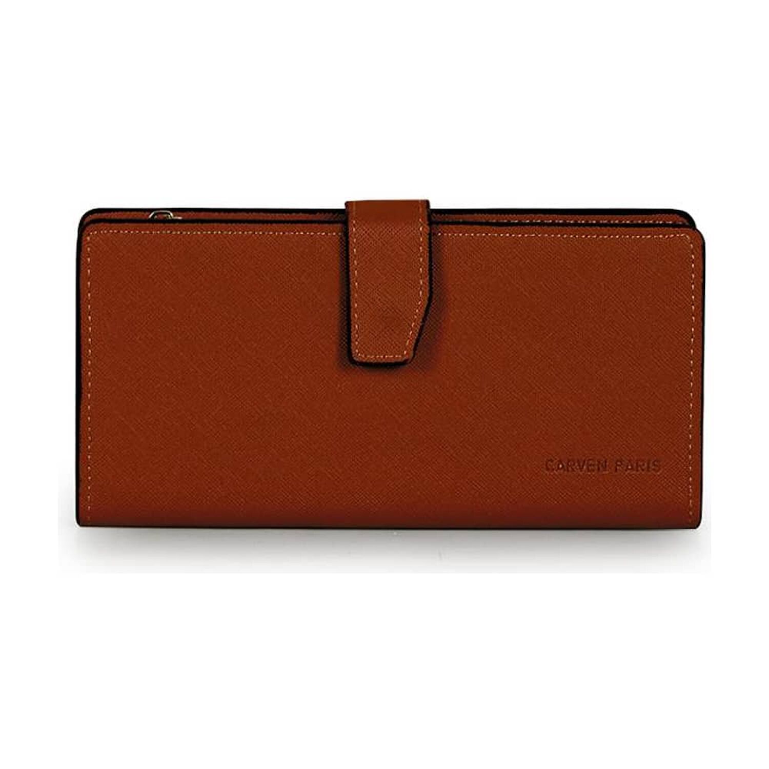 Billetera Mujer Vesta Caf&eacute; Carven image number 4.0