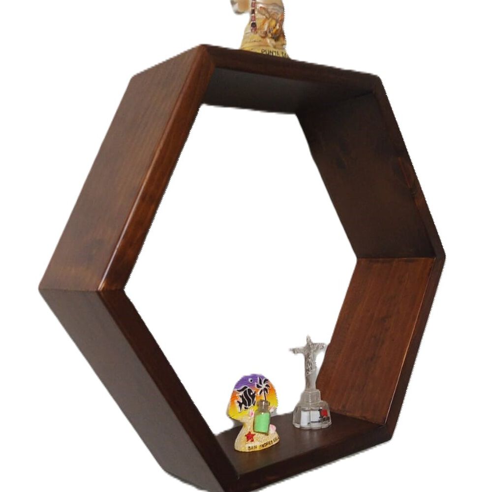 Repisa Hexagonal Xl Color Chocolate image number 3.0