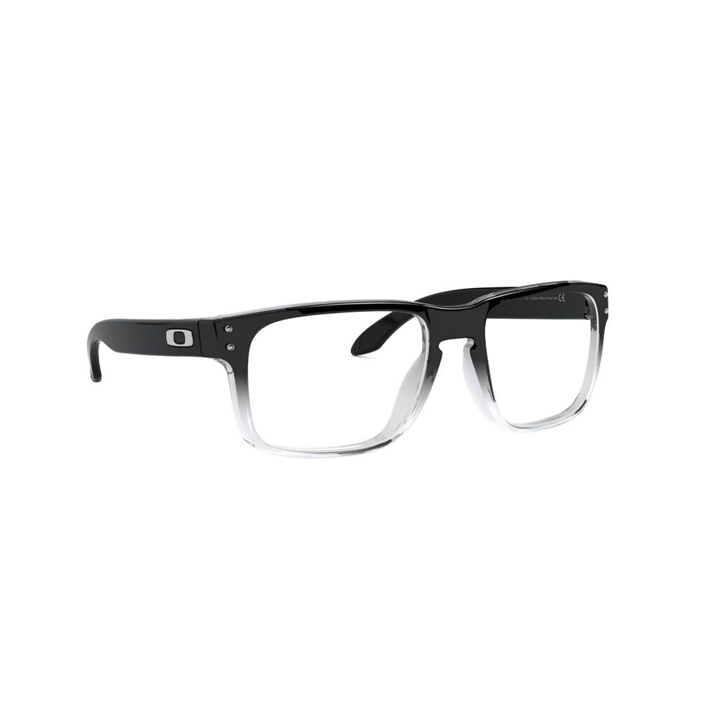 Lentes Ópticos Holbrook Rx Negro Pulido Transparente Desvanecido Oakley Frame image number 11.0