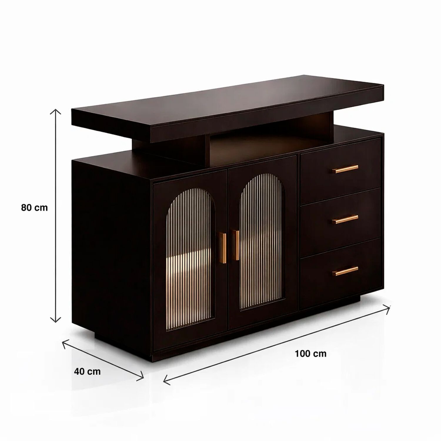 Mueble Cafetero Glasslight Con Led image number 3.0