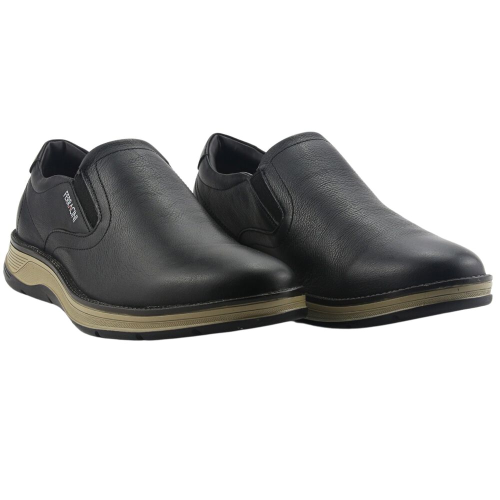 Zapato Ferracini Hombre Fluence 5545-559 Negro Casual image number 4.0