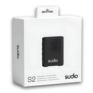 Parlante Sudio Premium S2 Tws Bluetooth Black Edition 7h