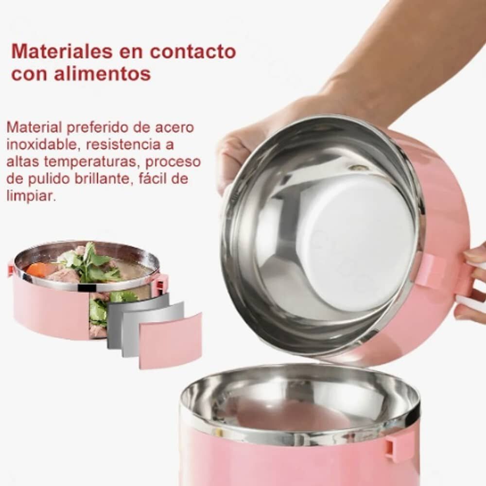 2 Capas Fiambrera Apilable image number 3.0