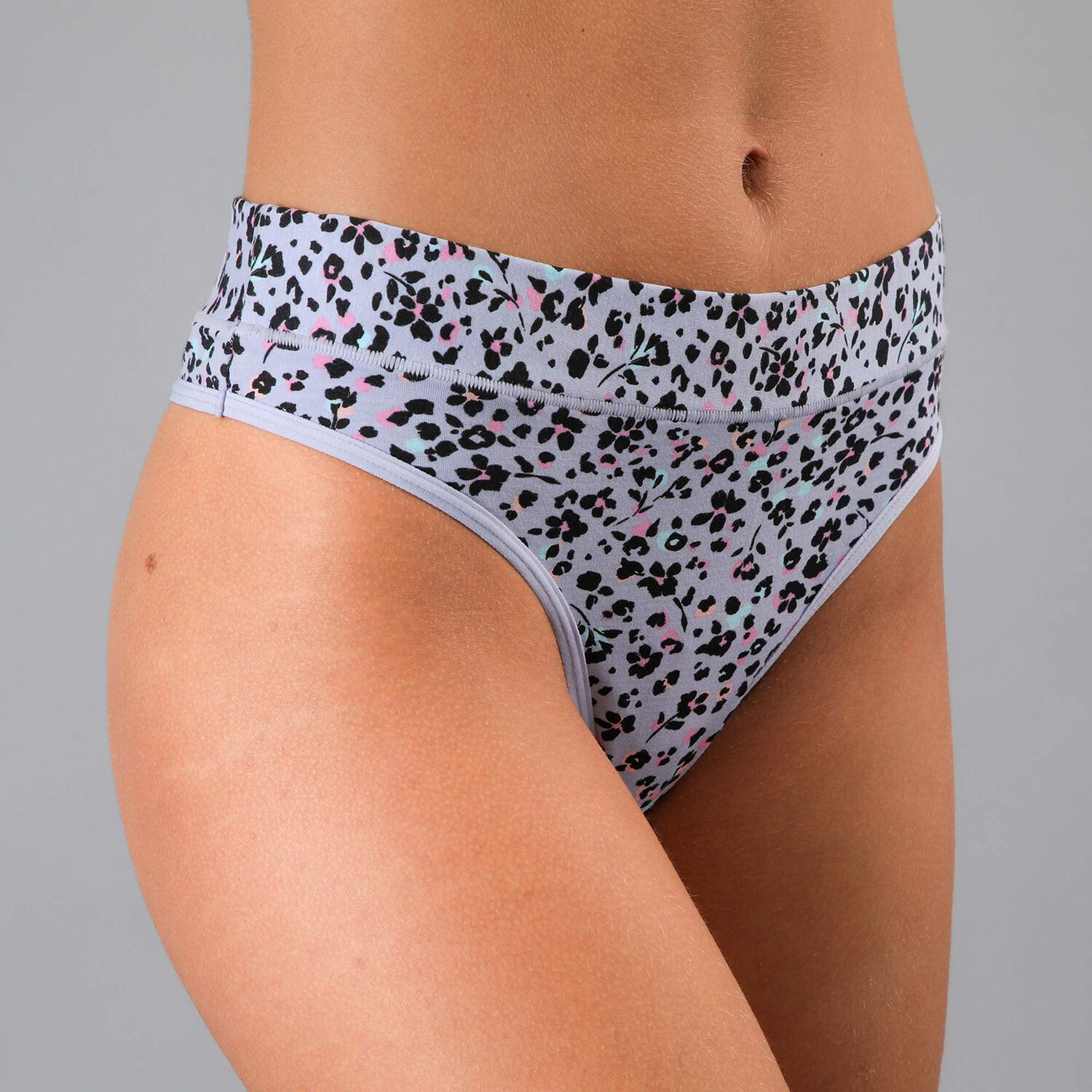 6x Pack Culotte Algodon Print Flores Mujer 25543-196 image number 5.0