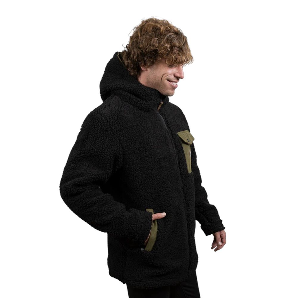 Chaqueta Canvas Reversible Woodstone V2 Verde Hombre Falcone image number 5.0