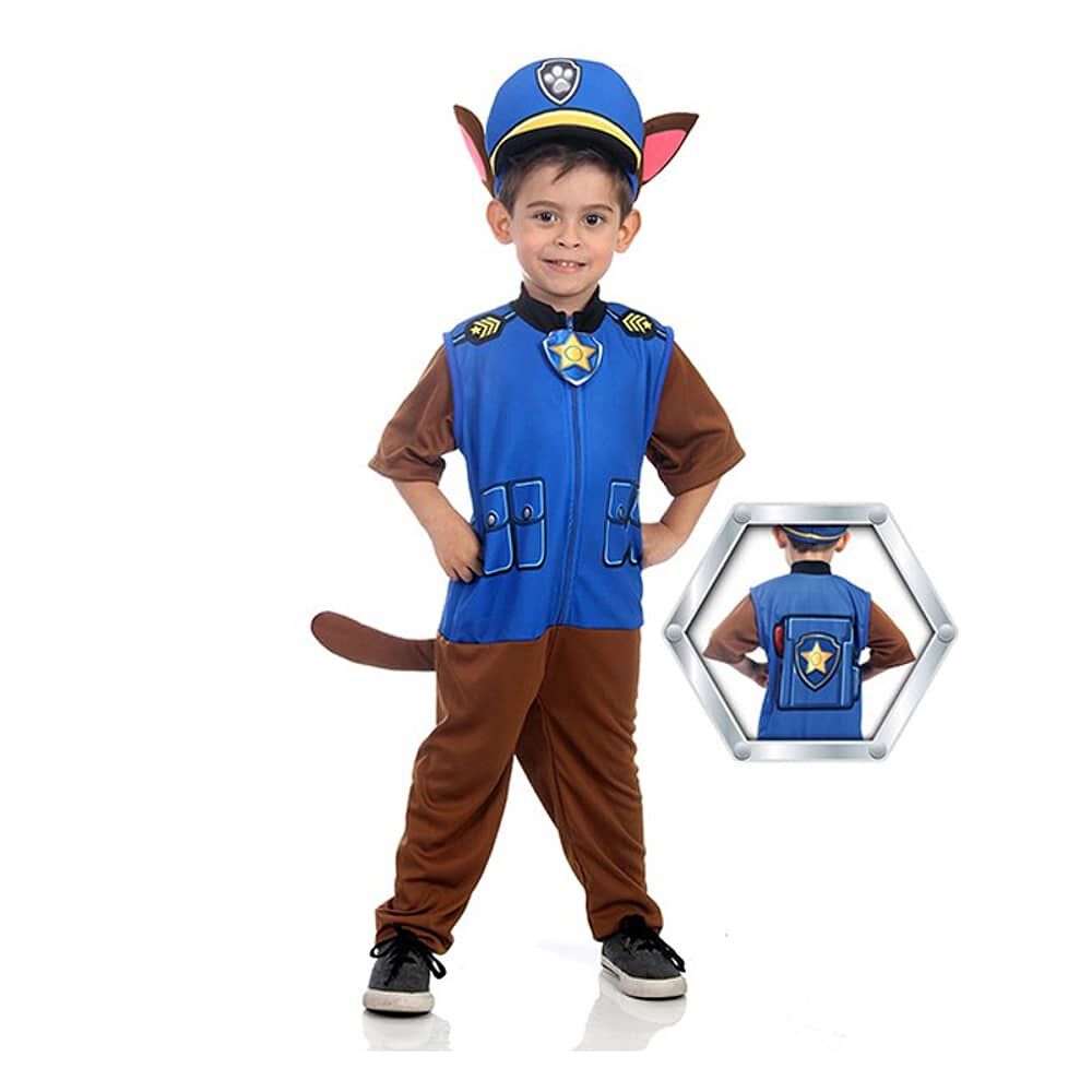 Disfraz Cosplay Chase Paw Patrol - Patrulla Canina image number 0.0