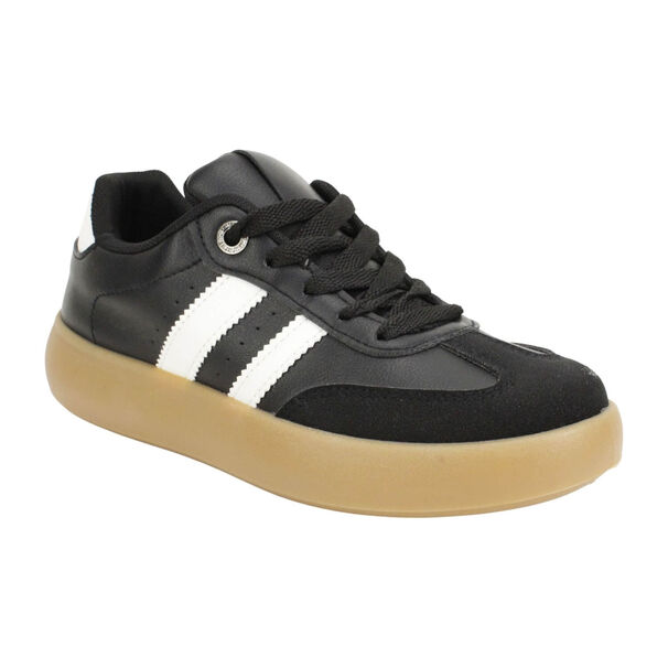 Zapatilla Urbana Mujer New Walk Lrw-296 Negro