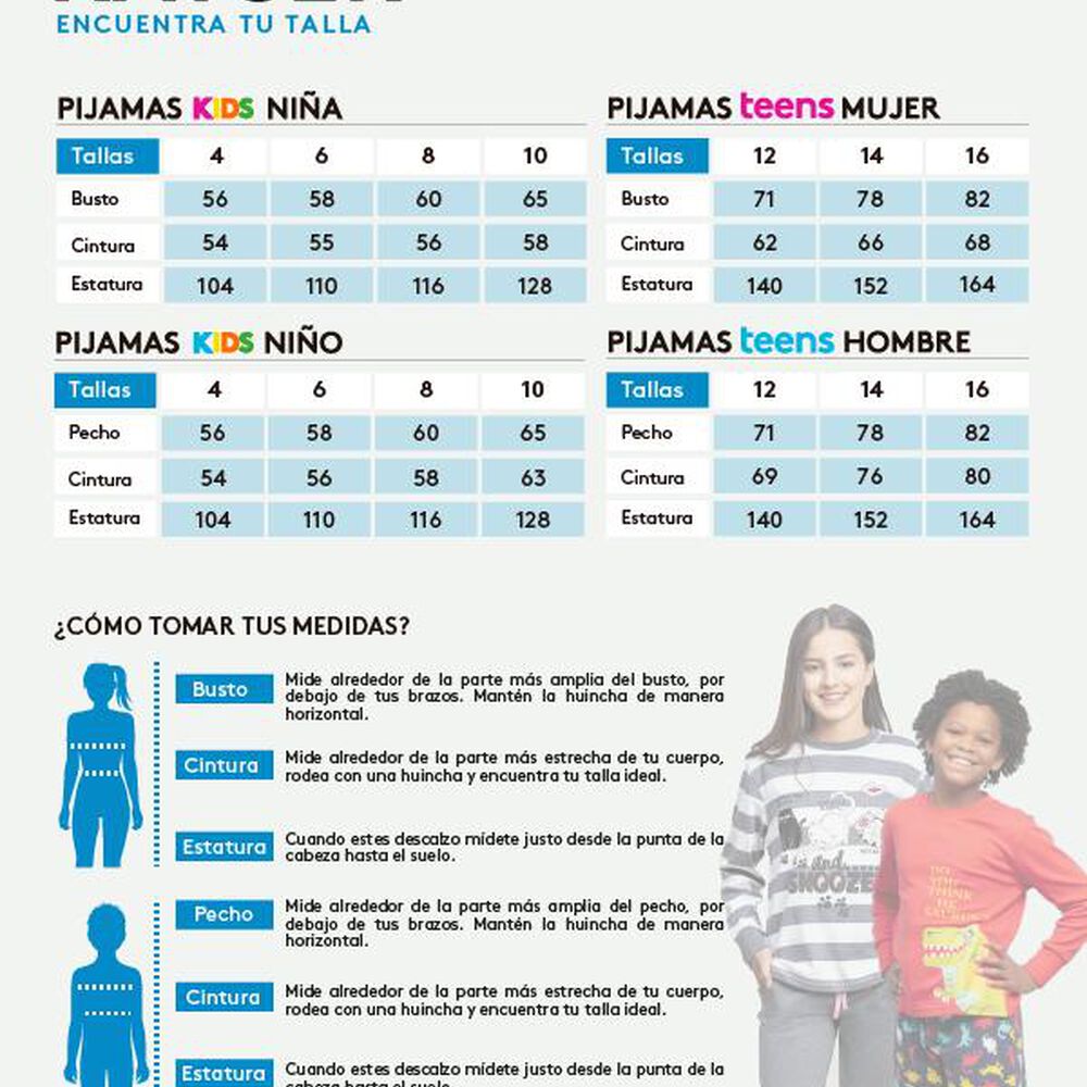 Pijama Short Niña 75.1045 Kayser image number 4.0