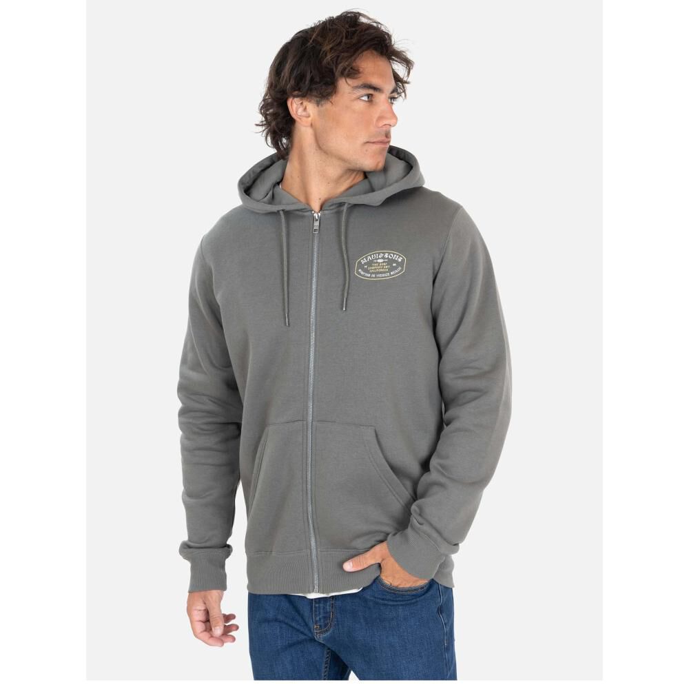 Polerón Liso Con Cierre Cuello Redondo Con Capucha Hombre Maui And Sons image number 0.0